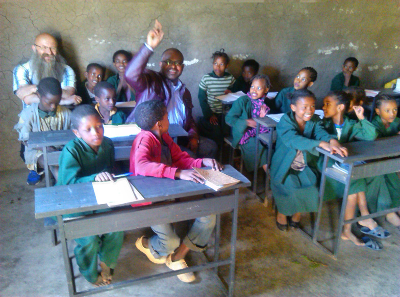 Schüler in Äthiopien