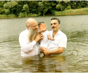 Frank Seidler und Arash bei der Taufe 5
